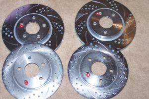Drilled and Slotted Rotors