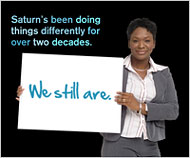 New Saturn Ad Screen Capture New Saturn Ad Screen Capture