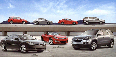 2007 Saturn Lineup