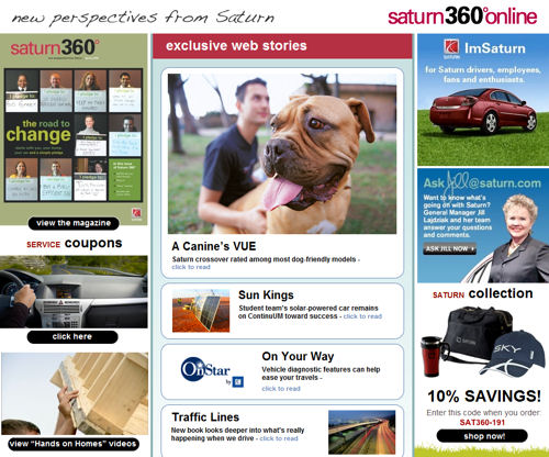 Saturn 360 Magazine