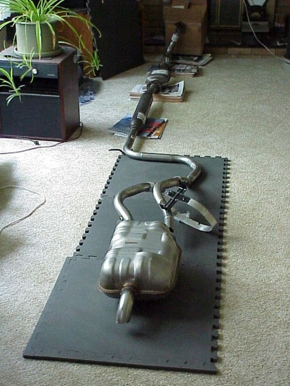 Shiny New Exhaust System