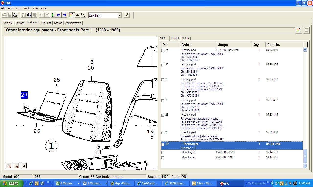 Heated Seats Modification - contains Wiring Diagram - SaabCentral Forums