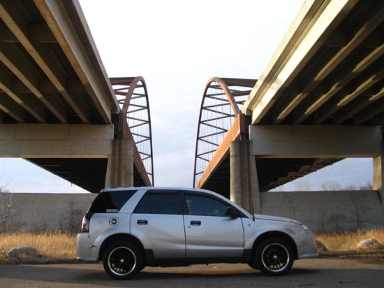 side under bridge with wheels