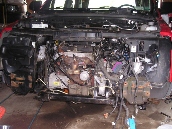 V6 & subframe installed