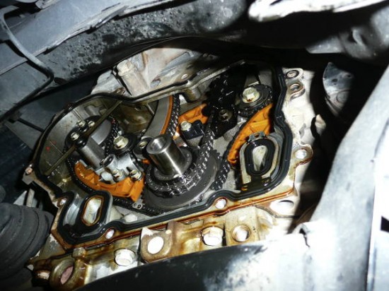 Inside the front cover of a 2.2L EcoTec in a 2004 Vue ... Inside the front cover of a 2.2L EcoTec in a 2004 Vue ...