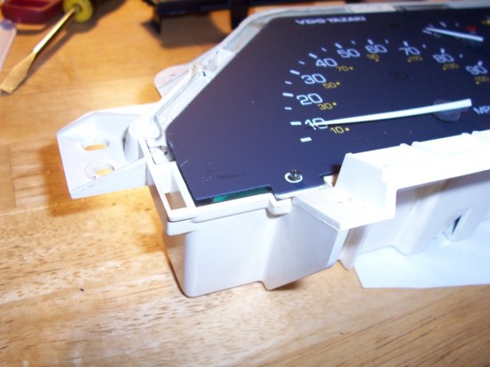 Prying the Faceplate off