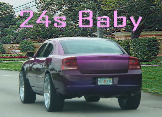 Inspired-Modif-Car: dodge on 24s