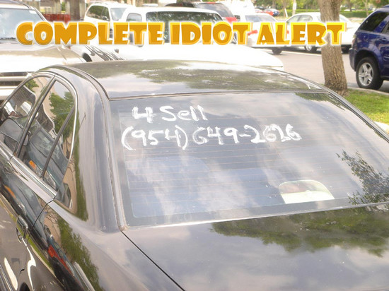 GED Dropout's car for sale