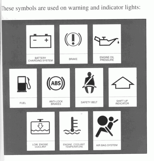 Warning Lights Saturnfans Photo Forums