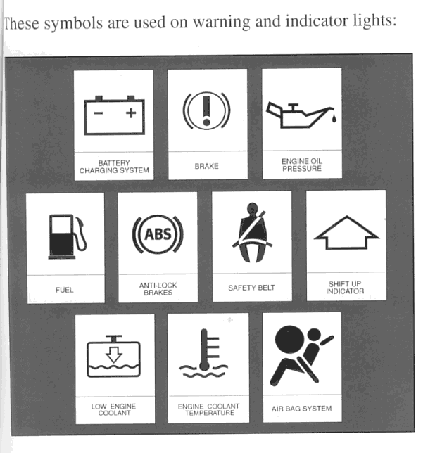 Warning Lights Saturnfans Photo Forums