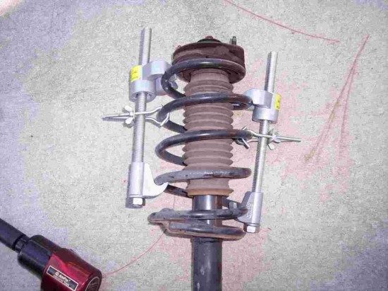 Ford probe strut mount spring compression tool #6